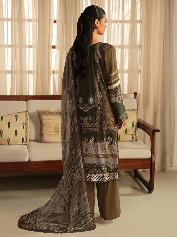 Mashaal by Ramsha Embroidered Lawn Collection 2026 Vol-16 (L-1612)