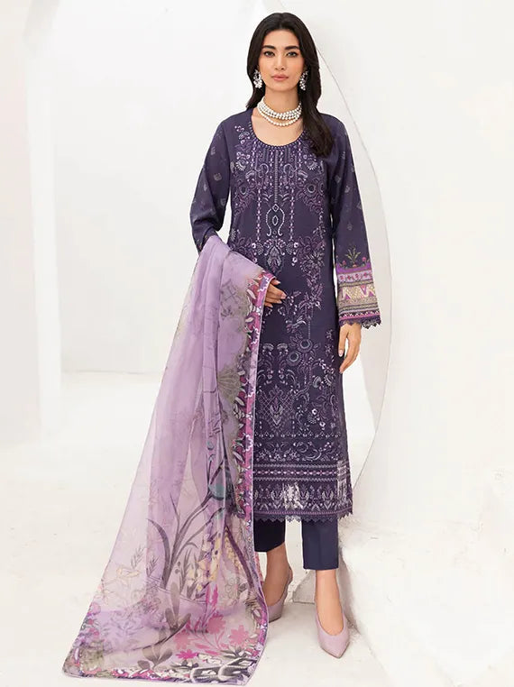 Mashaal By Ramsha Luxury Lawn Collection 2024 Vol-11 (L-1105)