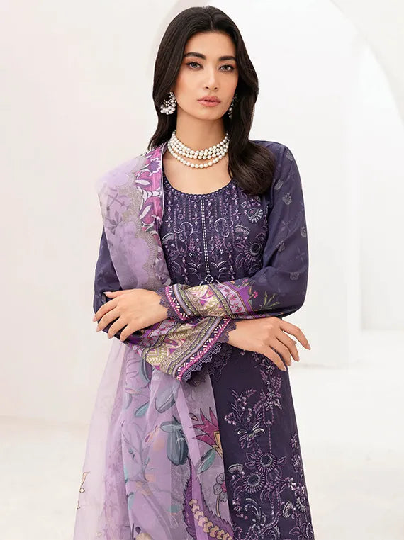 Mashaal By Ramsha Luxury Lawn Collection 2024 Vol-11 (L-1105)