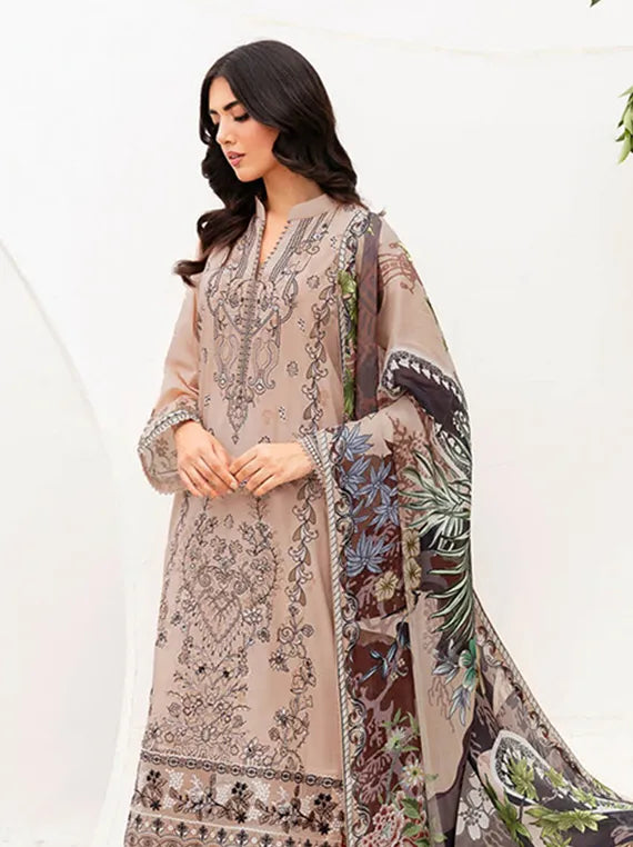 Mashaal By Ramsha Luxury Lawn Collection 2024 Vol-11 (L-1106)