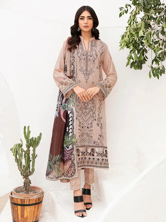 Mashaal By Ramsha Luxury Lawn Collection 2024 Vol-11 (L-1106)