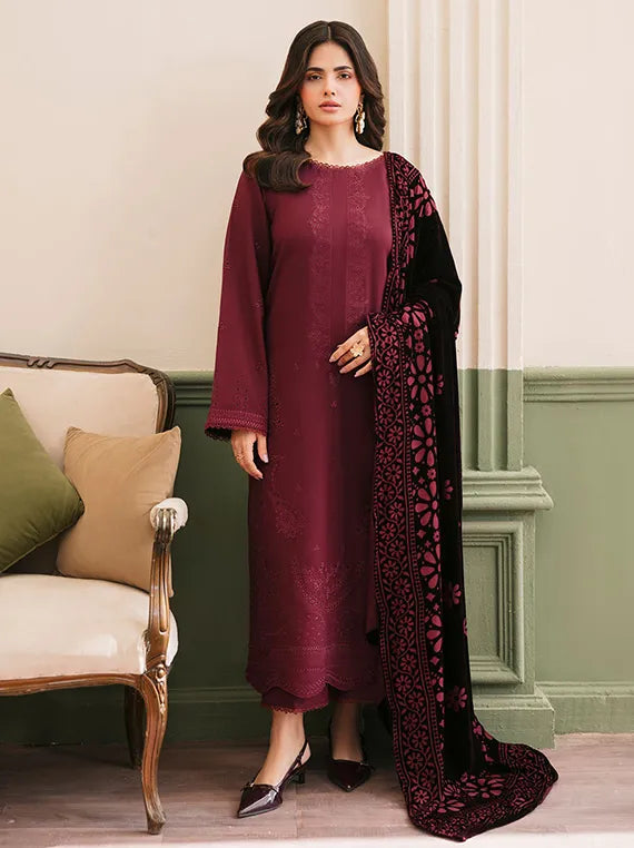 Mayal by Celts Embroidered Dhanak Collection 2026 (MD-08)