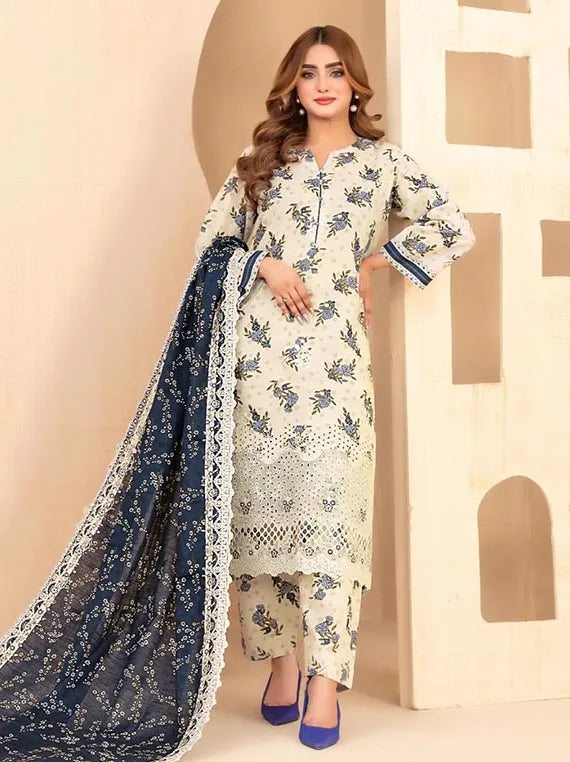 Mayesha Embroidered khaddar Rotary Collection 2025 By Tawakkal Fabrics (D-5094)