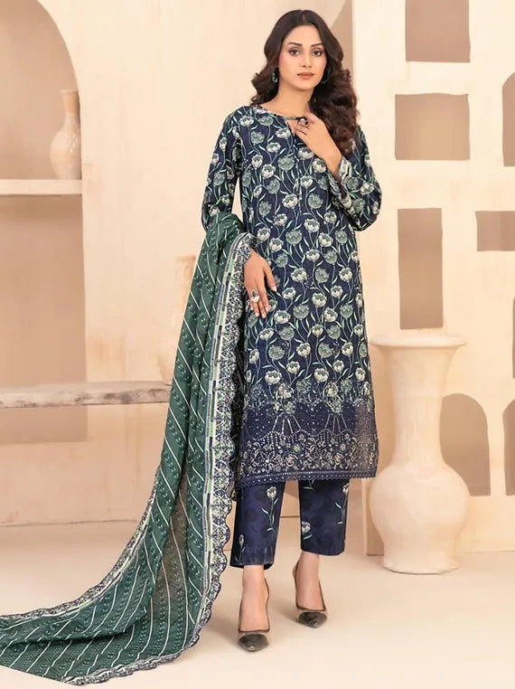 Mayesha Embroidered khaddar Rotary Collection 2025 By Tawakkal Fabrics (D-5097)
