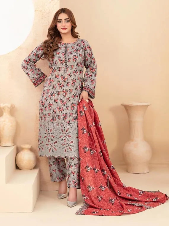 Mayesha Embroidered khaddar Rotary Collection 2025 By Tawakkal Fabrics (D-5099)