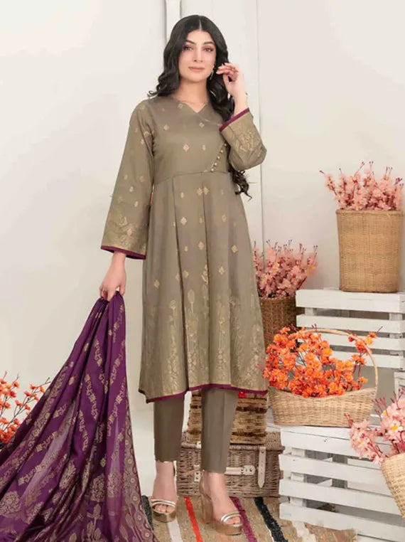 Meara Lawn Broshia Banarsi Collection 2025 (D-1427)