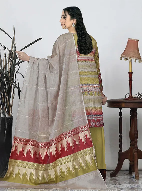 Meena Kari Lawn Collection 2024 By Subrang (D-02)