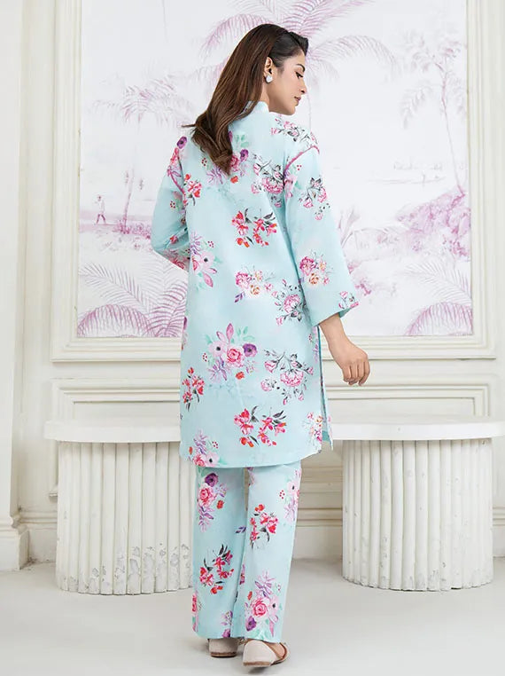 Meerak Elegance Persinified Lawn Collection 2025 (04-Poise)