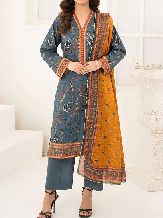 Mehak by MekoTex Printed Lawn Collection 2025 Vol-05 (MEH-250079)