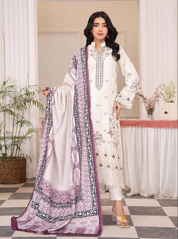 Mehrma Embroidered Dhanak Collection 2025 by BR (D-02)