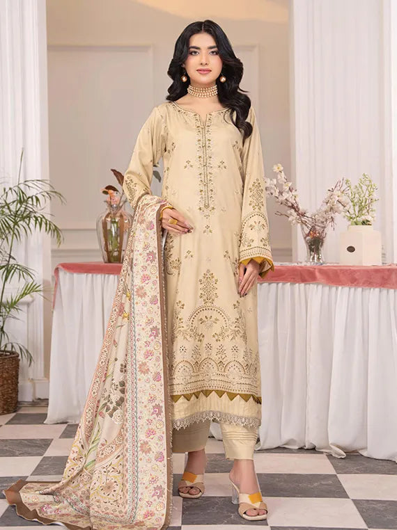 Mehrma Embroidered Dhanak Collection 2025 by BR