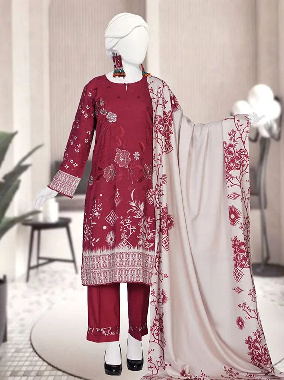Mehru Embroidered Linen Collection 2025 by ABC (D-02)