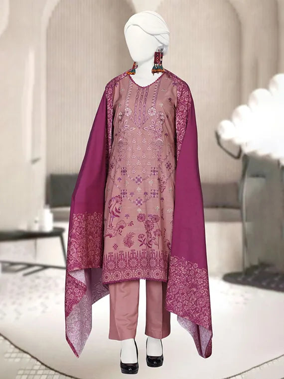 Mehru Embroidered Linen Collection 2025 by ABC (D-08)