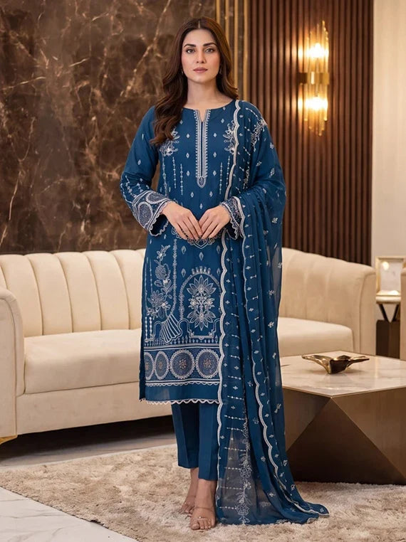 Mehwar by Manizay Premium Karandi Collection 2026 (D-01)