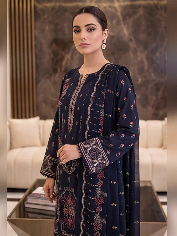 Mehwar by Manizay Premium Karandi Collection 2026 (D-04)