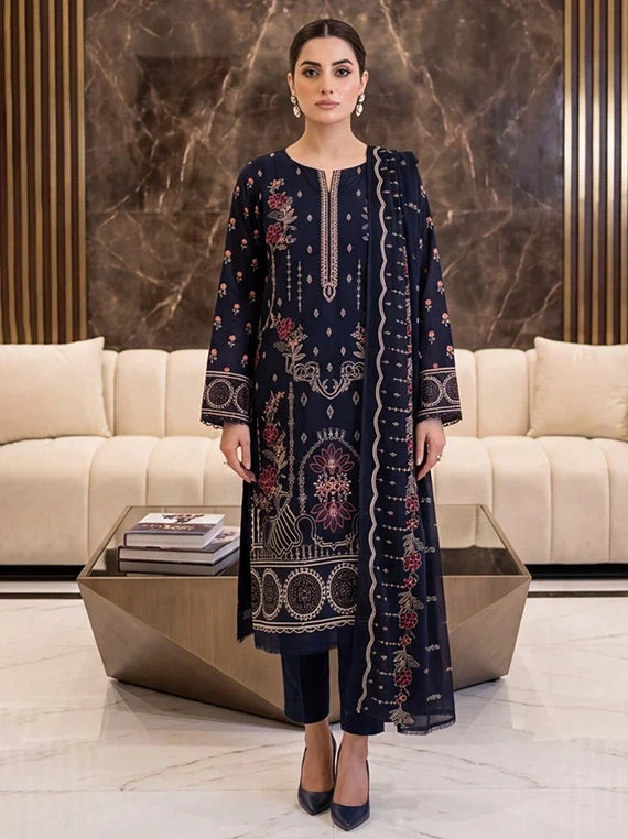 Mehwar by Manizay Premium Karandi Collection 2026 (D-04)
