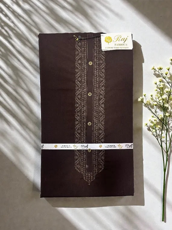 Mens Embroidered Wash & Wear Edit 2026 Vol-BX18 (D-09)