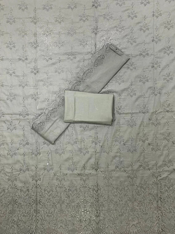 Meraki By Riaz Arts Chikankari Lawn Edit 2026 Vol-26DR11 (D-02)