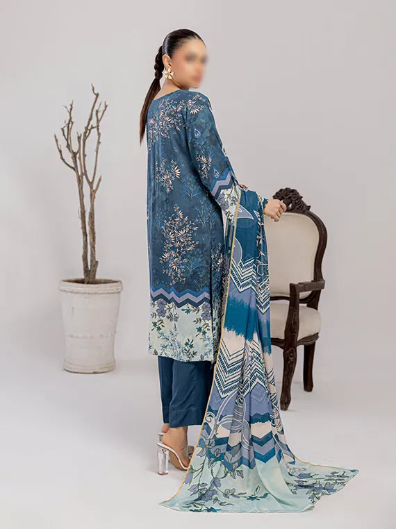 Meraki Embroidered Staple Doriya Collection 2025 By Fantak (D-01)