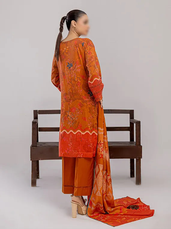 Meraki Embroidered Staple Doriya Collection 2025 By Fantak (D-07)