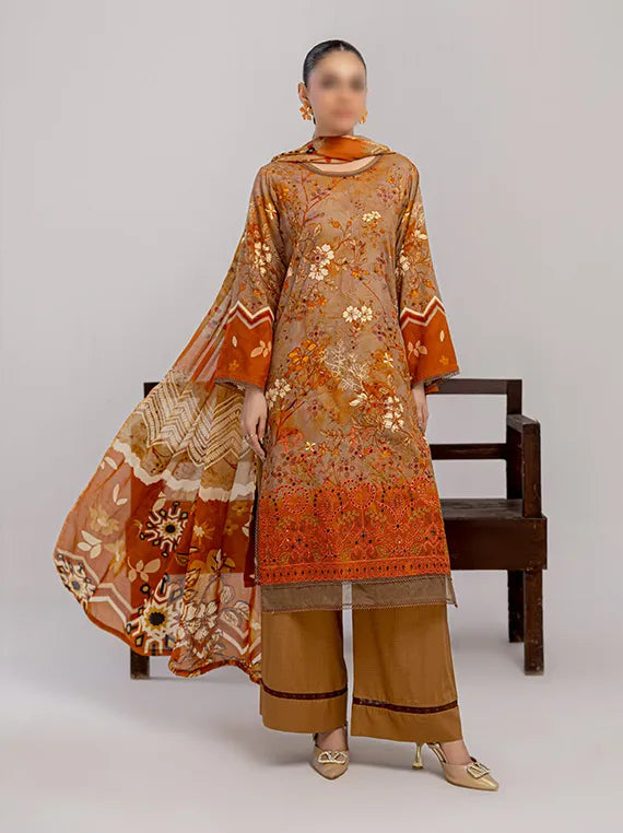Meraki Embroidered Staple Doriya Collection 2025 By Fantak