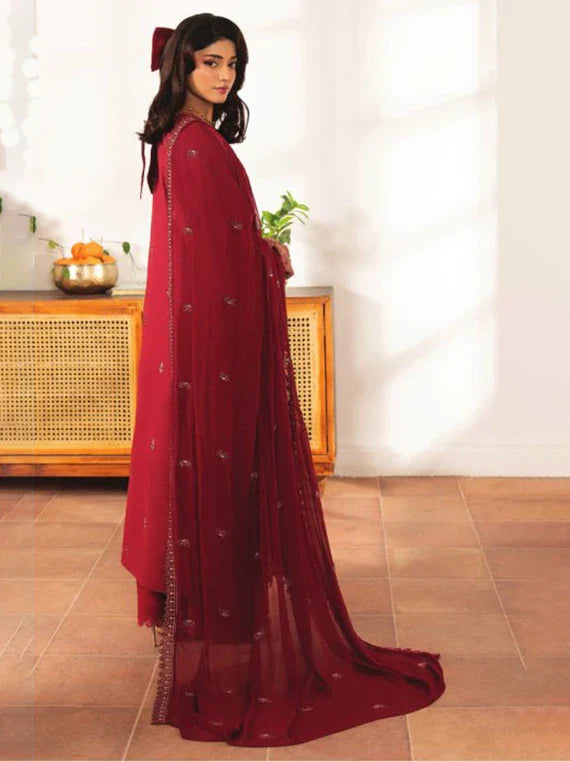 Meraki by Hamdam Embroidered Lawn Collection 2026 (D-01)