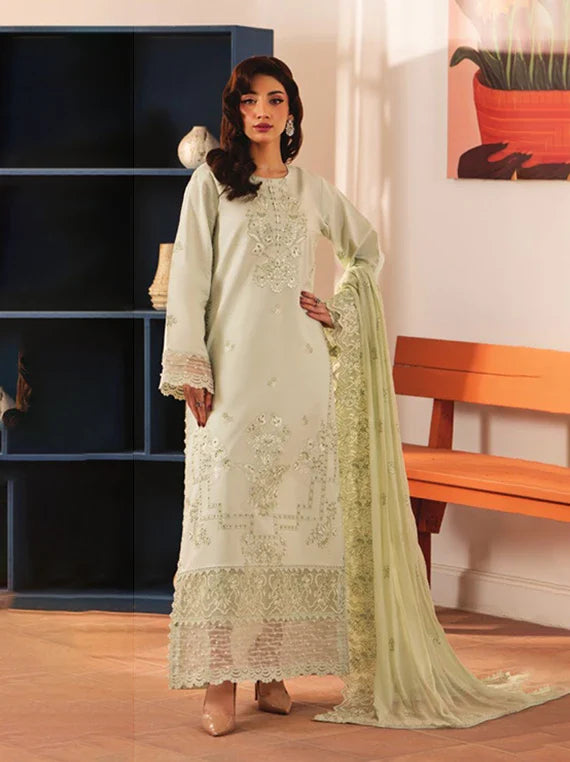 Meraki by Hamdam Embroidered Lawn Collection 2026 (D-02)
