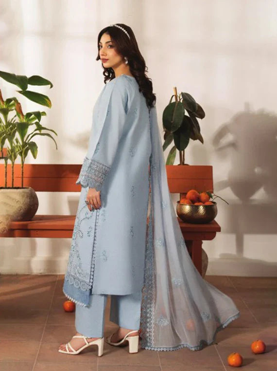 Meraki by Hamdam Embroidered Lawn Collection 2026 (D-06)