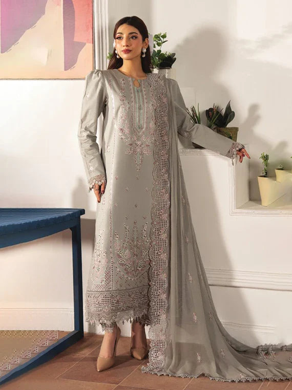 Meraki by Hamdam Embroidered Lawn Collection 2026 (D-10)