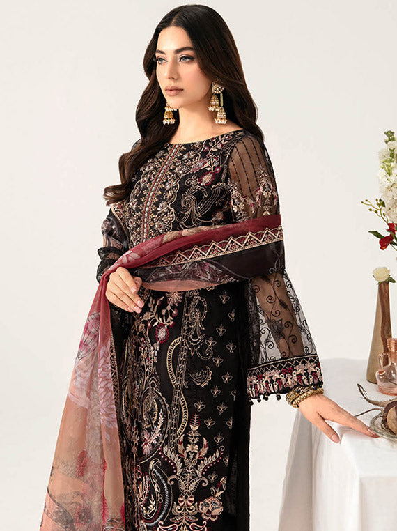 Minhal By Ramsha Chiffon Collection 2024 Vol-11 (M-1105)