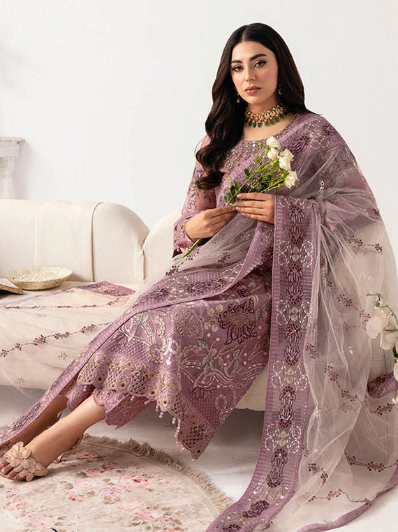 Minhal By Ramsha Chiffon Collection 2024 Vol-11 (M-1107)