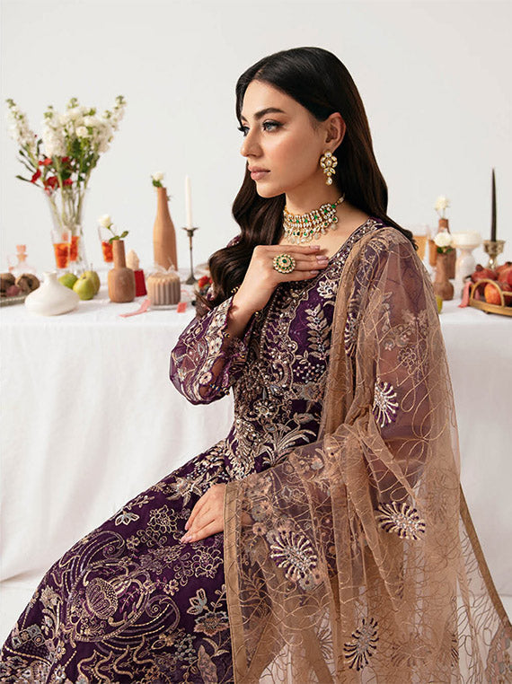 Minhal By Ramsha Chiffon Collection 2024 Vol-11 (M-1109)