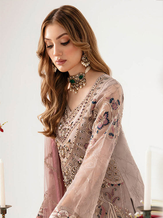 Minhal By Ramsha Chiffon Collection 2024 Vol-11 (M-1110)