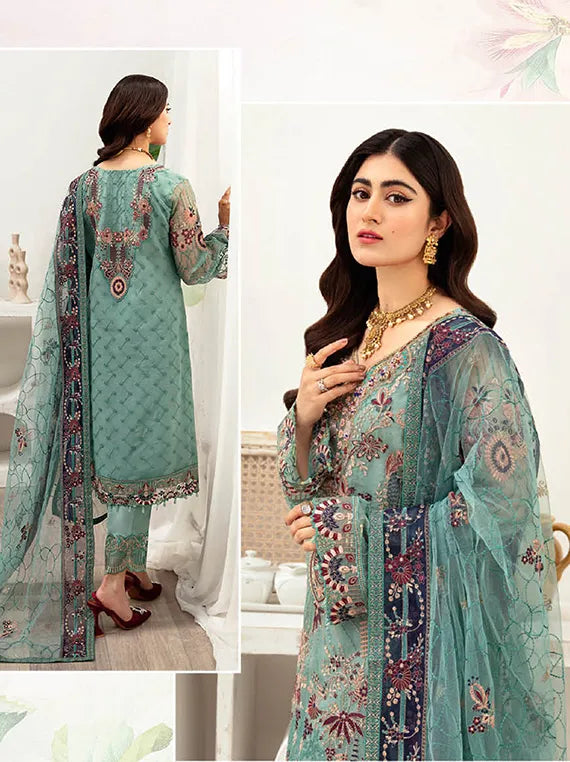 Minhal By Ramsha Luxury Formal Collection 2023 Vol-10 (M-1001)