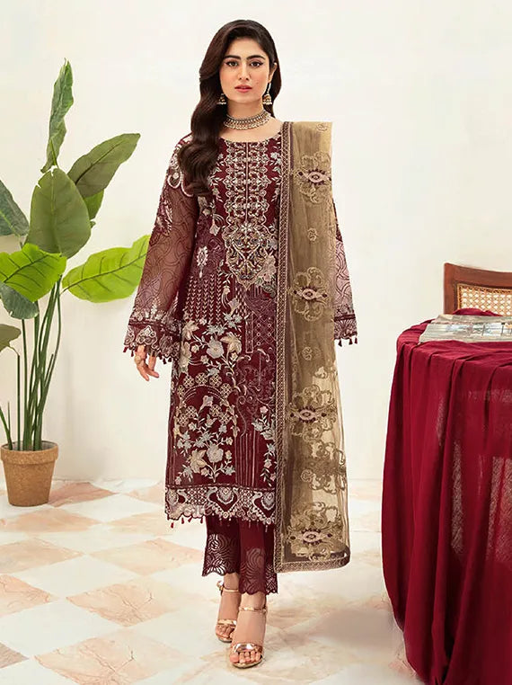 Minhal By Ramsha Luxury Formal Collection 2023 Vol-10 (M-1003)