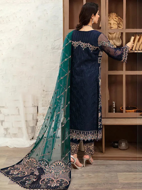 Minhal By Ramsha Luxury Formal Collection 2023 Vol-10 (M-1009)