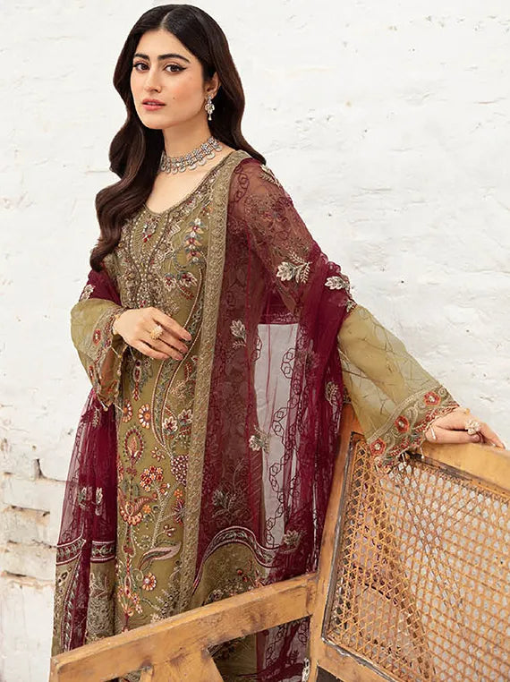 Minhal By Ramsha Luxury Formal Collection 2023 Vol-10 (M-1010)