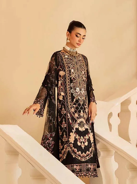 Minhal By Ramsha Organza Collection 2024 Vol-12 (M-1205)