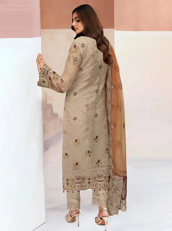 Minhal Luxury Organza Collection 2025 Vol-13 By Ramsha (M-1305)