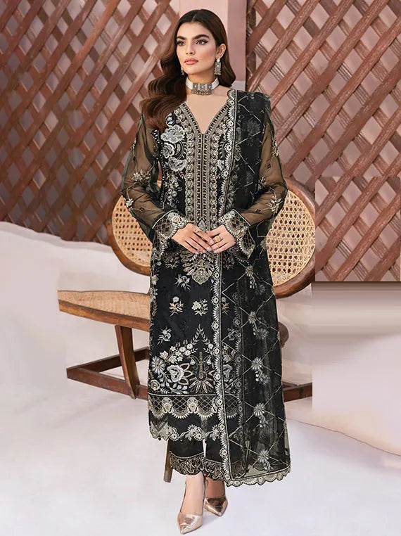 Minhal Luxury Organza Collection 2025 Vol-13 By Ramsha (M-1306)
