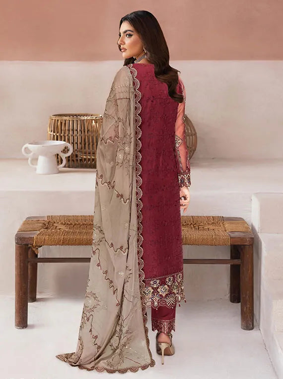 Minhal Luxury Organza Collection 2025 Vol-13 By Ramsha (M-1308)