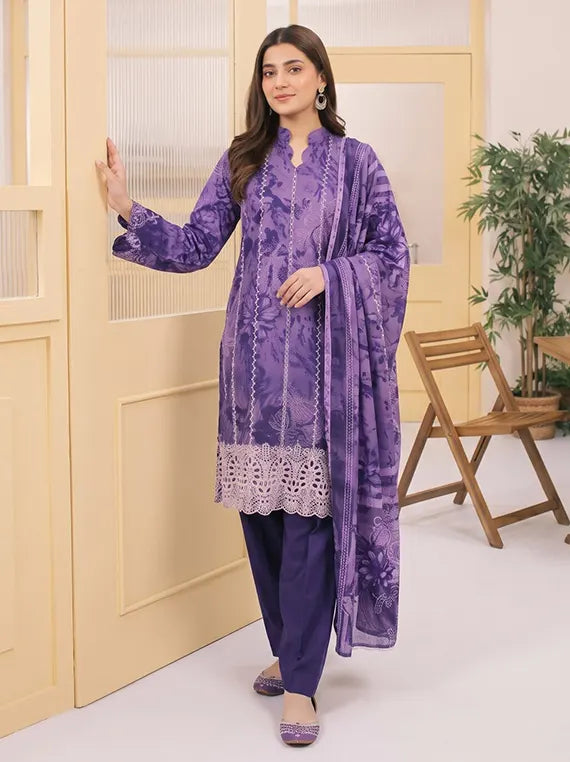 Miraas by Tawakkal Fabrics Unstitched Embroidered Staple Collection'26 (D-5929)