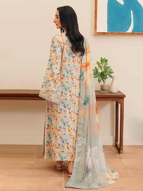 Miral by Hum Dum Embroidered Viscose Collection 2025 (D-01)