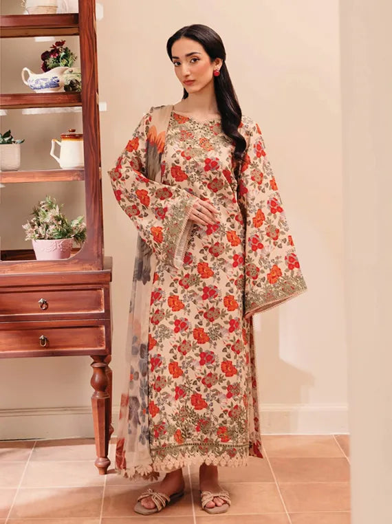 Miral by Hum Dum Embroidered Viscose Collection 2025 (D-03)