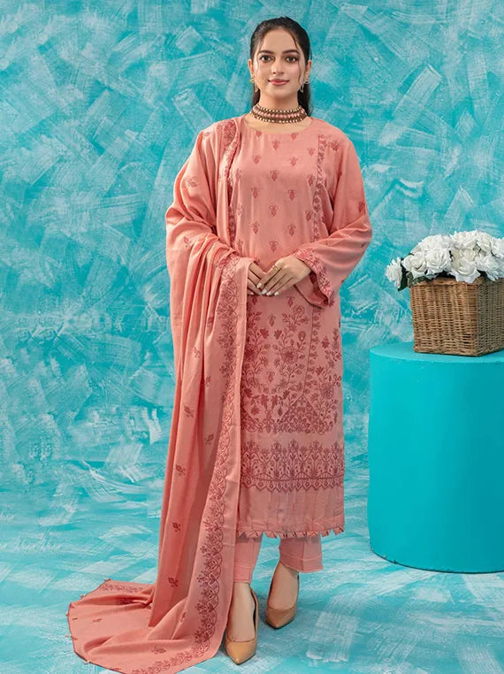 Miral by Sobia Waseem Embroidered Peach Collection 2025 Vol-1648 (D1)