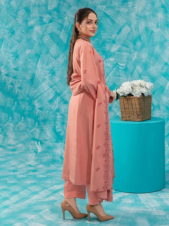 Miral by Sobia Waseem Embroidered Peach Collection 2025 Vol-1648 (D1)