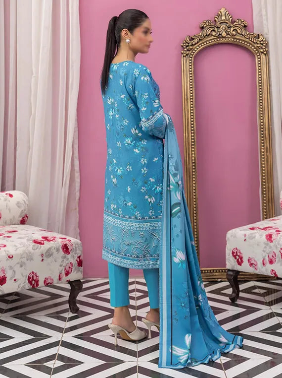 Mirana Embroidered Slub Staple Collection 2025 By Fantak (D-03)