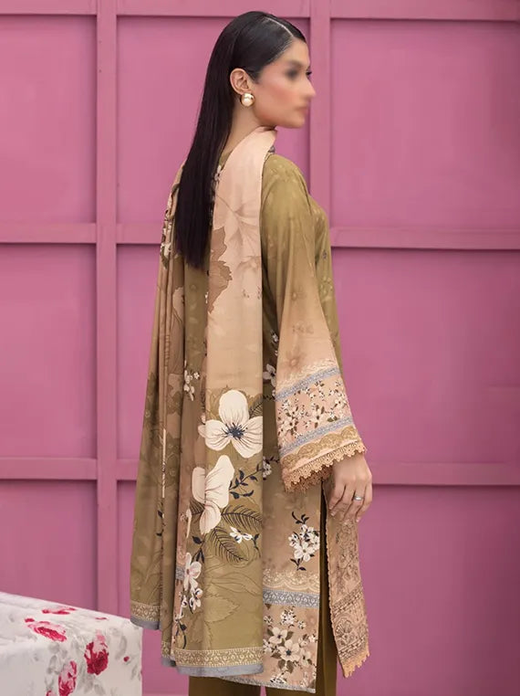 Mirana Embroidered Slub Staple Collection 2025 By Fantak (D-08)
