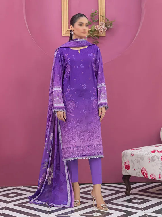 Mirana Embroidered Slub Staple Collection 2025 By Fantak (D-10)