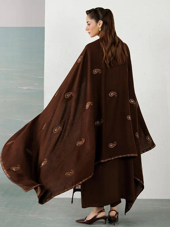 Miras by Daria Embroidered Leather Peach Collection 2026 (D-01)